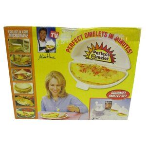 Perfect Gourmet Omelet Set of Two with Perfect Chopper As Seen on TV